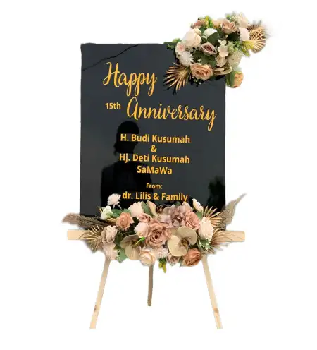 Papan Bunga Akrilik Anggrung